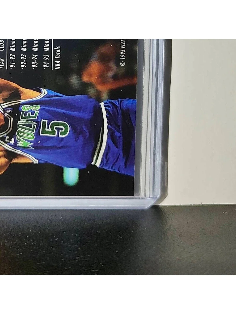 Doug West 1995-96 Flair NBA #81 Card Minnesota Timberwolves